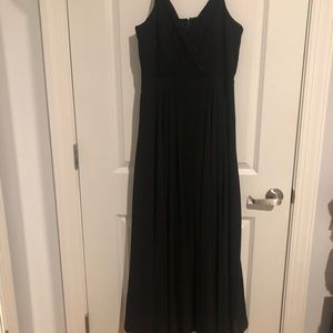 Black bridesmaid/prom/formal dress! Worn once!